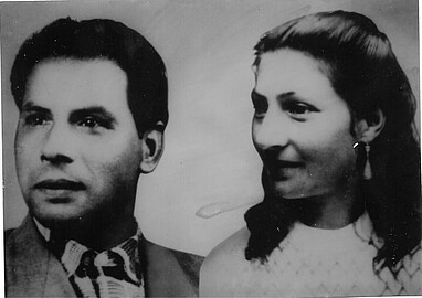 Porträtaufnahmen von Moni und Martha Mettbach, ca. 1953